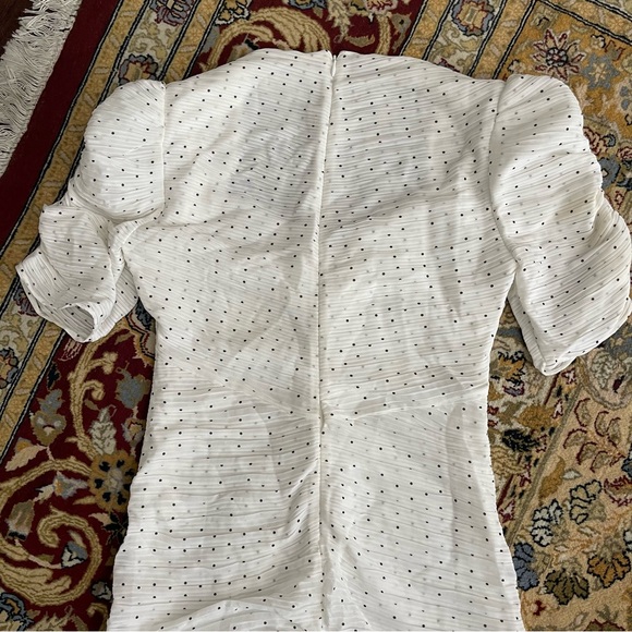 Frame NWOT Polka Dot Dress - Picture 13 of 16
